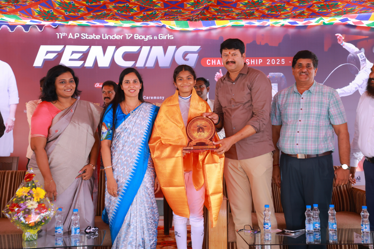 Fencing Prize Distribution